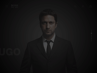 Menu Concept brand e comerce fashion minimalism model pattern store ui ux