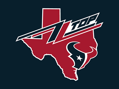 ZZ Top x Houston Texans myteammycity nfl texans