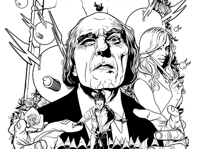 Phantasm Mondo Shirt illustration line art mondo movie phantasm shirt