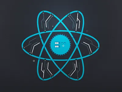 Reactive Tech atom code computer framework hardware molecule programming react software tech wires wiring