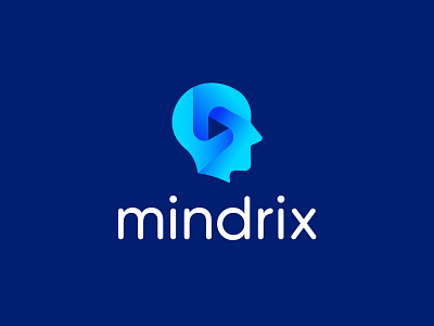 MindRix Logo Design | modern | creative | Professional branding design graphic design logo vector