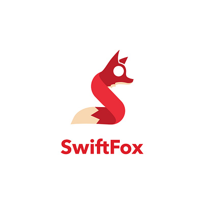 SwiftFox boxxart branding design fox graphic design logo vector