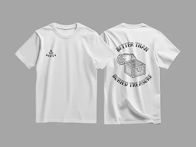 Better Than Buried Treasure Pirate Cannabis 420 T-Shirt Design branding cannabis clothing cute funny graphic design illustration illustrator kush logo marijuana marketing mockup pirate pot shirt treasure vector visual identity weed