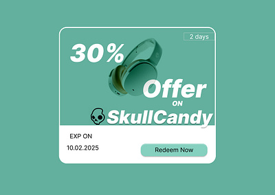 Daily UI : 61 Redeem Coupon ...