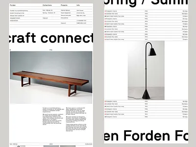 Forden Landing page - concept 001 design system landing page ui ux