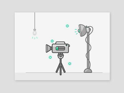 Services Icon - Motion camera film icon light services video video camera