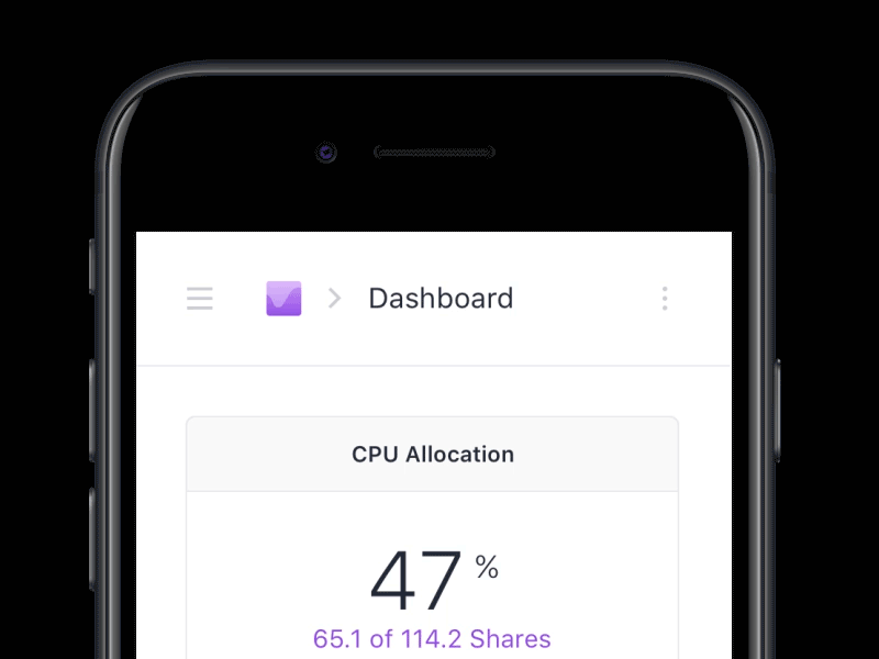 DC/OS - Mobile Sidebar dcos mobile navigation responsive sidebar