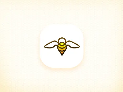 BEEcon app beacon bee buzz ibeacon icon ios map marker sting yellow