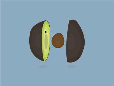 Data Avocado avocado data face science stone