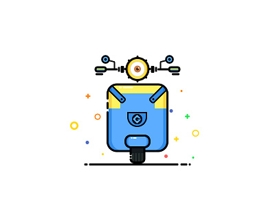 Minions cartoon icon mbe ui