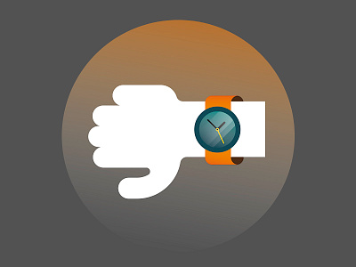 Be In Time! accurate arm clock hand in time on the dot punctual time watch