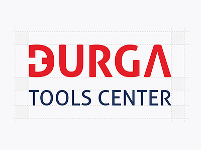 Durga Tools Center brand branding design logo tools