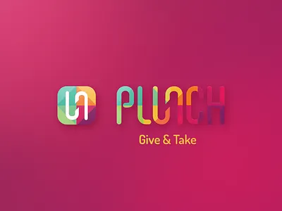Plunch Logo colors logo