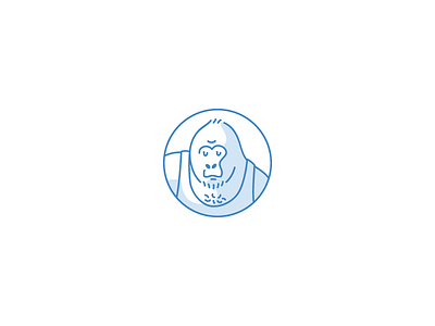 Harambe apartment chest hair flip harambe icons illustration legend new york city nyc startup