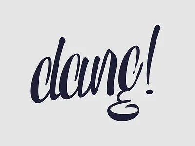 Dang Type 9 brush script dang lettering script type typography