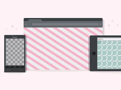 Freebie Backgrounds Hero Illustration illustration patterns pink svg