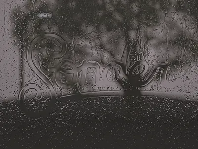 Sonder 3d art c4d cinema4d design experiment rain render type