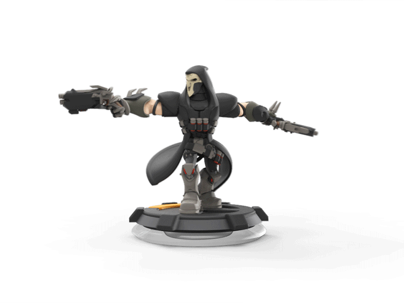 Reaper Ultimate Turntable 3d print disney infinity overwatch reaper zbrush