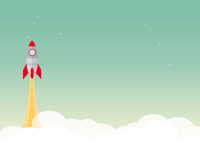 Illustration - Société Générale #1 illustration rocket space