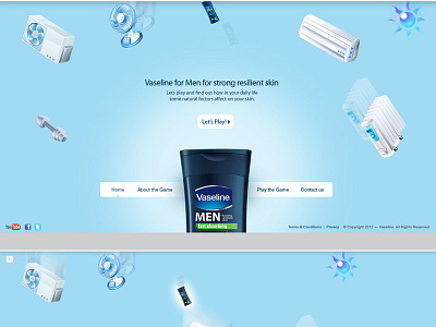 Vaseline game play flash development web design