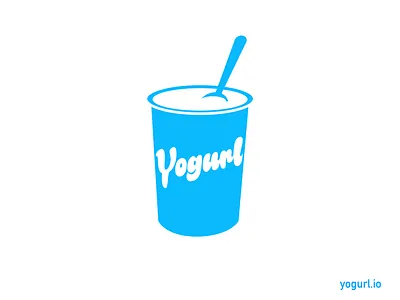 Yogurl brick cream drink flat logo milk minimal sweet tech yoghurt yogurl yogurt