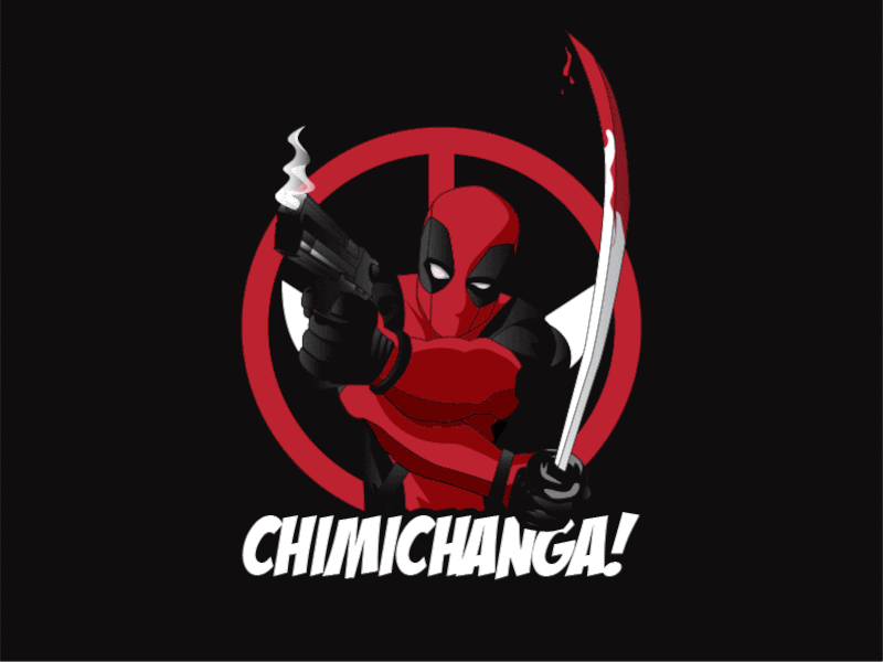Deadpool art deadpool hero illustration marvel movie shirt vector