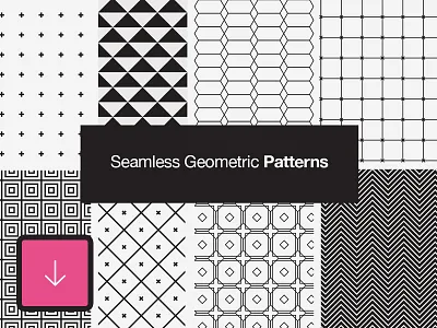Seamless Geometric Patterns ai download free freebie pattern photoshop psd seamless vector