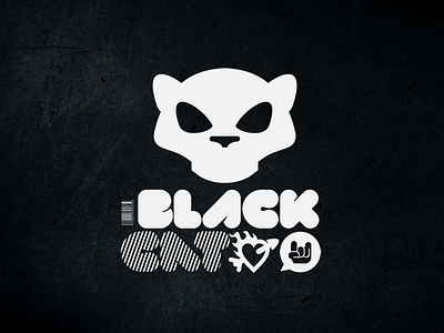 Blackcat available black blackcat cat character collection fashion hiphop iconic tshirt type vector