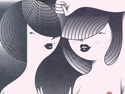 Breast Friends awareness breast cancer coppafeel halftone kronk vector