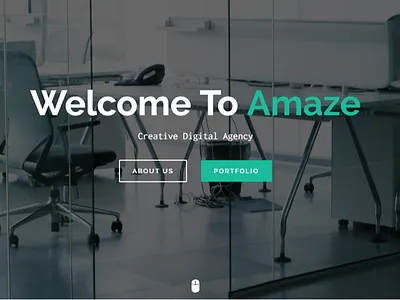 Onepage WordPress Theme - Amaze agency business clean corporate creative dark landing page lawyer marketing minimal one page parallax portfolio responsive sass