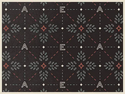 Pattern Play diamonds leaves pattern