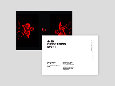 Bjm 44th Event editorial event layout minimal print