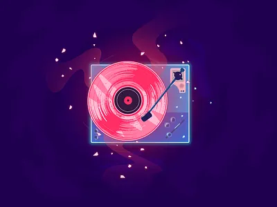 Daily #83/ spinnin' colour cool shit daily gradient illustration jack harvatt magic new space vector wavey