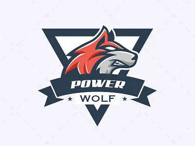 Majestic Wolf Logo Wolf Sports Logo For Sale | eSports Logo esports fierce logo mascot sport sports strong wolf wolves
