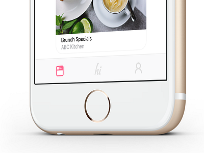 Tab Bar content feed geo hi ios ios10 location mobile social status tab bar ui
