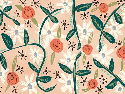 Floral pattern floral flowers painting pattern