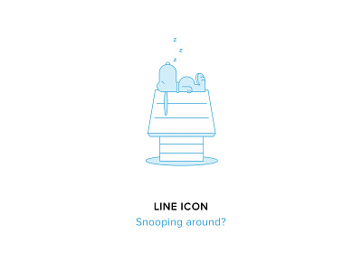 Snoopy line icons offerzen recruiters snoopy ui