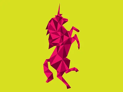 Unicorn animal low lowpoly poly unicorn