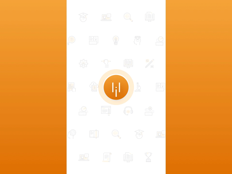 Splash Screen app app animation education interaction loading screen splash screen animation waiting screen