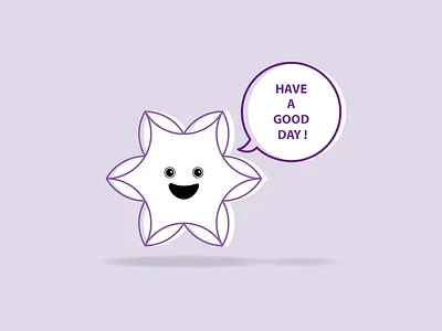 Have a good one! character happy icons illustration monday