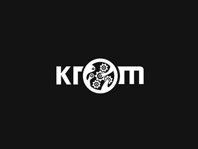 Krom branding graphic design logo logo design