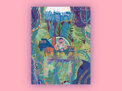 22nd Century 22nd century future illustration indiana indianapolis pattern magazine