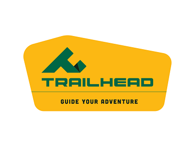 Trailheadlogo 02 custom font logo outdoors