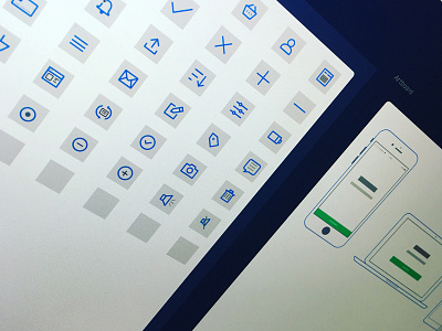Wireframes kit icons kit lined ui user wireframes