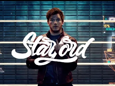 Star Lord! custom design firstshot graphic hand lettering lettering pen photoshop sketching type typography wacom