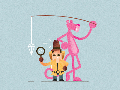 This time P for Pink ... (per. ol' cartoon series '16)