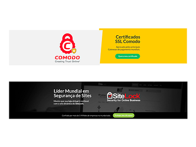 Banners - Call to Action adobe banner certificado certificate comodo gustavo kennedy renkel https photoshop santa catarina security sitelock ssl