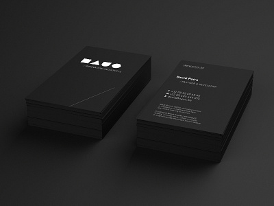 Naus business cards black business cards identity