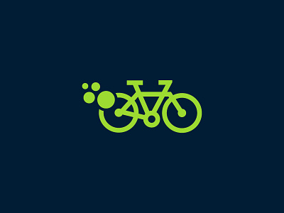 Bike Logo bicycle bike cycle design logo minimal