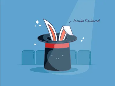 Still believe in Magic? Yes I do! hat keeptruckin magic magical hat magician rabbit